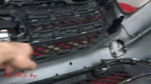 Mercedes GLB. Как снять бампер? Как поставить сетку в бампер? Разбираем Мерседес ГЛБ, GLB