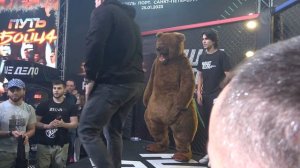 Кирилл Сарычев. Борцовские поединки с "Медведем".