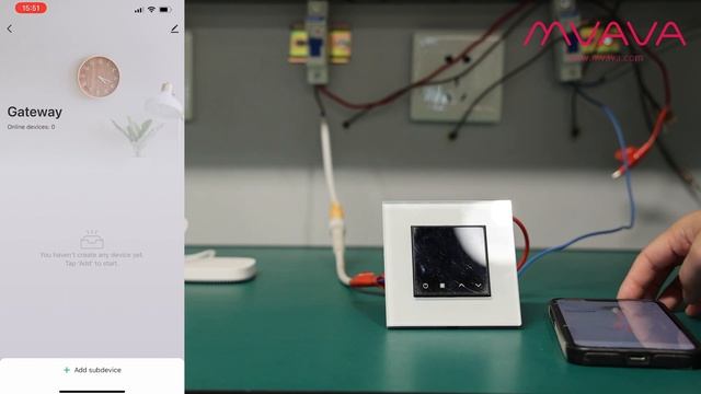 How to connect ZigBee Thermostat to your Smartphone