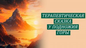Сказкотерапия. У подножия горы. Рекомендации в описании.