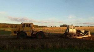 K-700 против тракторов