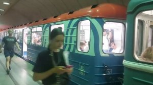 Метрополитен • Поезд Номерной • г. Москва 14.06.22