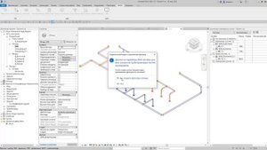 BIM2B плагин. Pipe Scheme