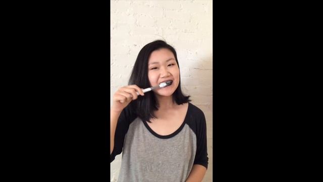 Curaprox - Black Is White toothpaste instructional video смотреть онлайн