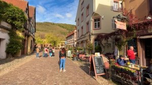 Кайзерсберг - бывшая французская коммуна, расположенная в департаменте Верхний Рейн! 4К 60fps UHD