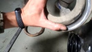 замена задних пружин Sorento BL на усиленные. Супер подвеска