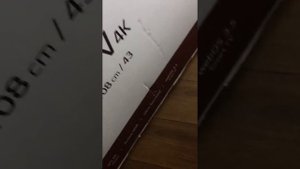 Распаковка LG 43UJ630V (803RACG10883) из Rozetka.com.ua