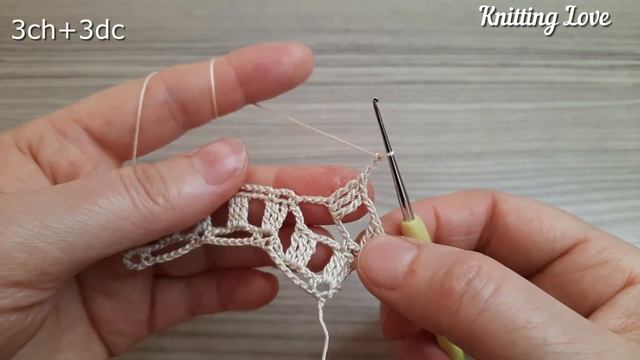 Super Easy Beautiful Net Crochet Pattern Knitting Online Tutorial for beginners Tığ işi örgü Motif