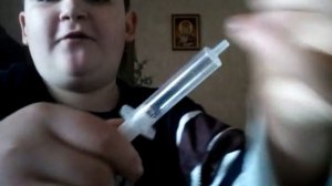 Как сделать пушку из шприца