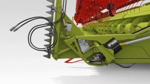 Анімація роботи жатки CLAAS VARIO 1230/1080