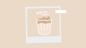 Dalgona coffee by bgm president | no copyright music | daily cute aesthetic bgm