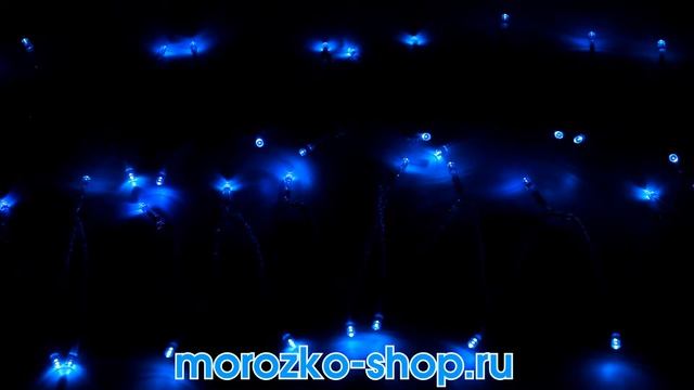 Электрогирлянда ПРЕМИУМ КЛАССА на батарейках, 50 синих LED ламп, EST50-4W10-8B смотреть онлайн