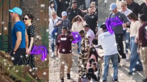 😍 ДАКОТА ДЖОНСОН И КРИС МАРТИН ДЕРЖАТСЯ ЗА РУКИ НА РОМАНТИЧЕСКИХ ПРОГУЛКАХ В ИНДИИ ♥️ #любовь