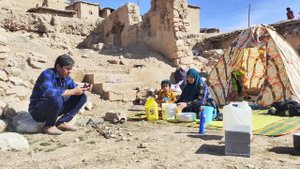 Return to the village at night | nomadic lifestyle