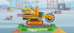 Мудьт Веселая детская игра с Траншея копателем.