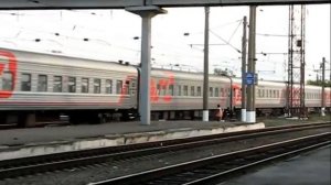 Купянск-Узловой, ВЛ82м-054, №251 Иркутск-Симферополь