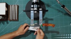 Заточка ножа . сталь Элмакс.