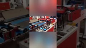 Оборудование для производства мусорных пакетов из вторичного сырья.