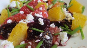 Свекольный салат с апельсином