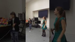 Людмила Чеботина и Марк Потапов - Голос Дети на благотворительном празднике