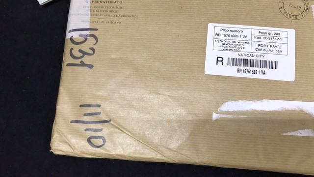 Монеты 2 Euro Ватикана. Покупка монет через интернет. Посылка от Папы Римского из Ватикана смотреть онлайн