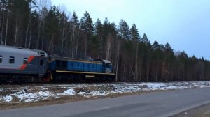 Поезд Берещино - Москва