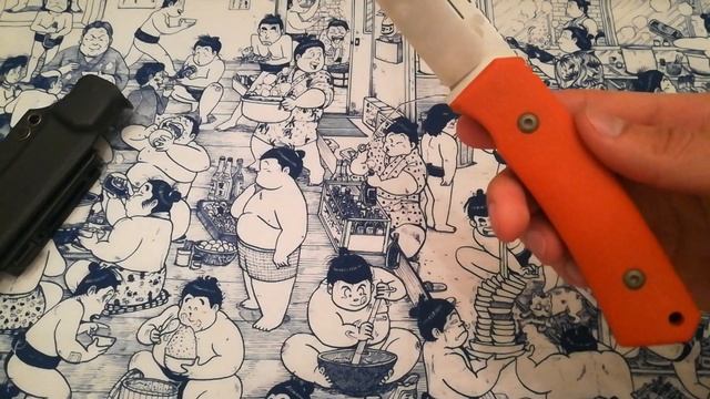 Convex, которым можно бриться! Обзор на нож Owl Knife Barn F N690