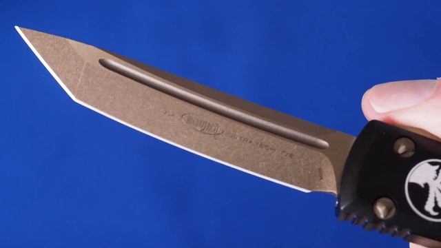 НОЖ MICROTECH ULTRATECH 123-13 Tanto Apocalyptic stonewash бронзовое покрытие клинка и фурнитуры US смотреть онлайн