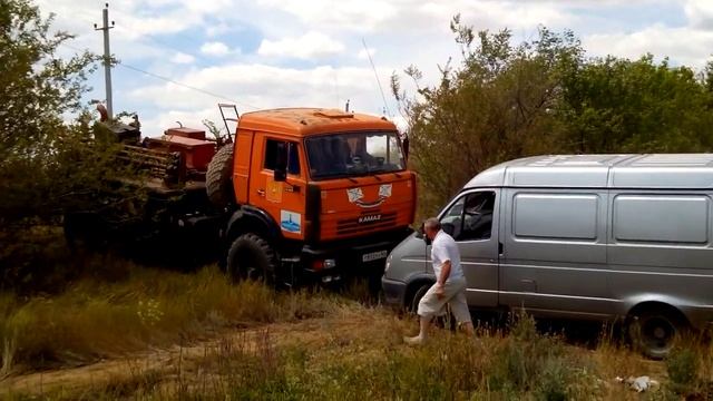 камаз тянет газель смотреть онлайн