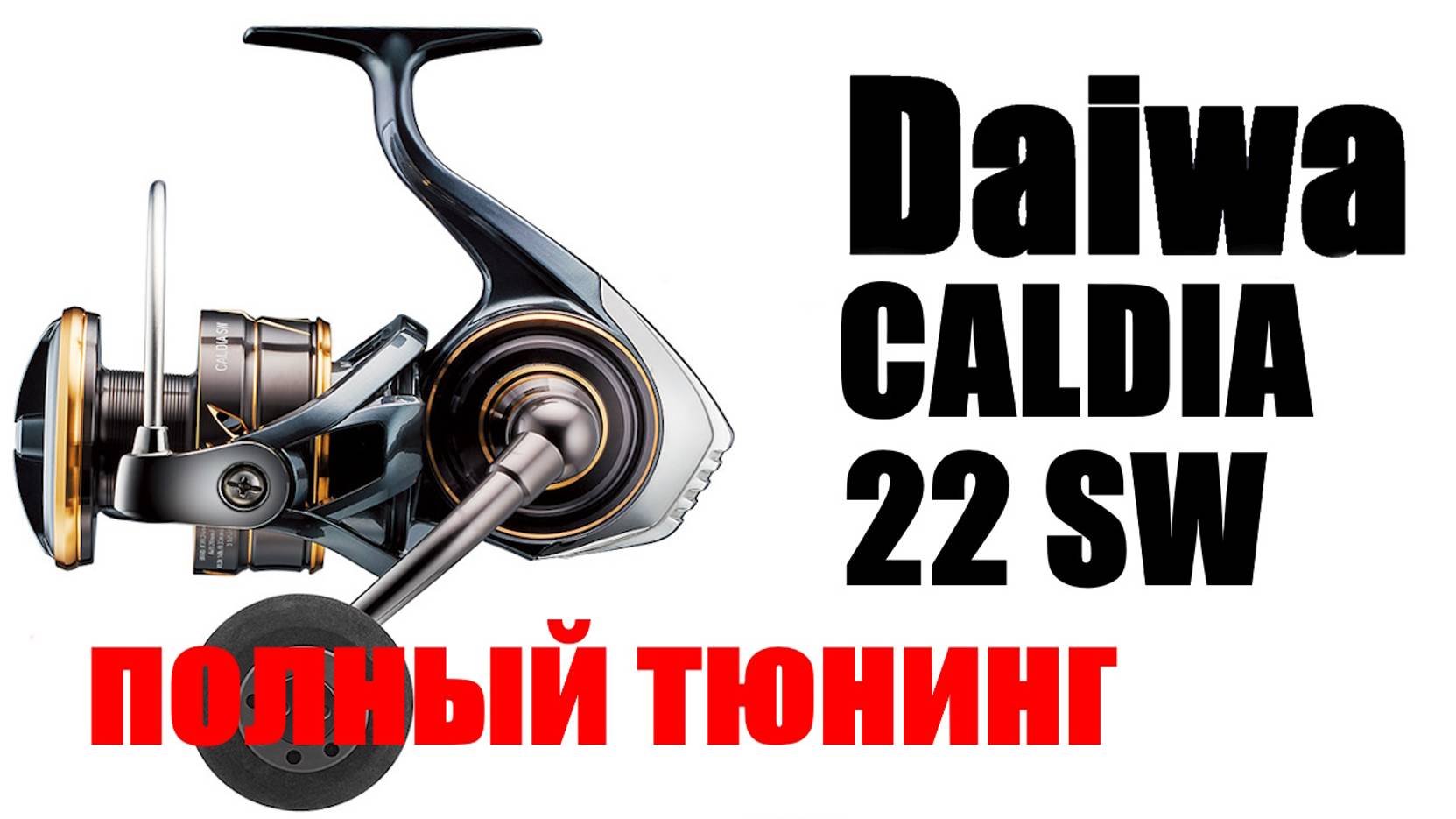 Daiwa Caldia 22 SW - ПОЛНЫЙ ТЮНИНГ