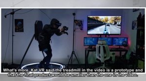 Kat VR Introduces Kat Walk Mini VR Treadmill