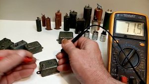 Конденсаторы сталинских времен. Шок параметры конденсаторов из СССР.