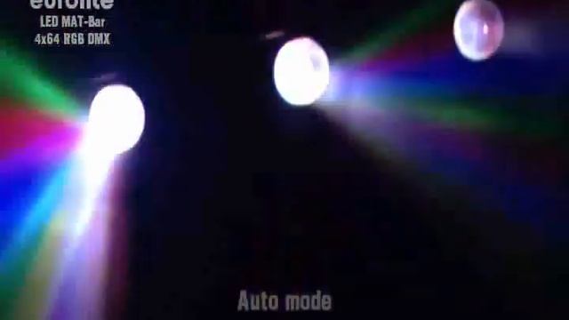 EUROLITE LED MAT-Bar 4×64 RGB DMX смотреть онлайн