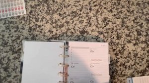 Fitness Planner Setup Plan With Me - Happy Planner Cosmic Watercolor Mini Dashboard Layout