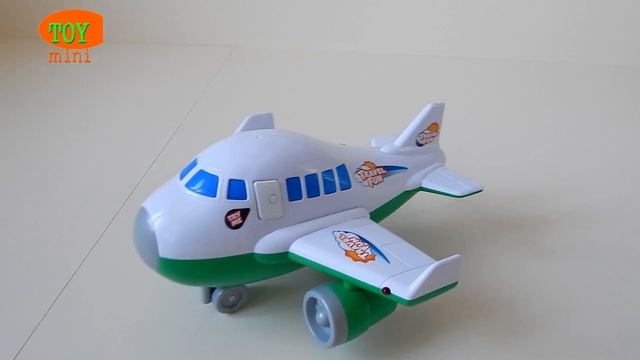 Toy cars Video for boys about toys Airplane on the control panel - Toys for children смотреть онлайн