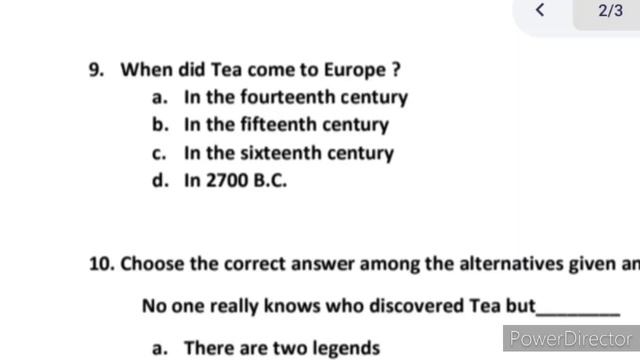 Tea From Assam MCQ in Assamese || Class 10 English Tea From Assam questions answers Assamese Medium