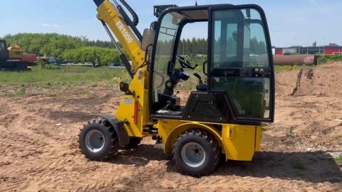 компактный Телескопический погрузчик SHENG ER1000 от завода EVERUN.