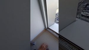 Если сверху щель в окне слышно улицу и сильно дует Значить эту створку надо поднять #регулировкаоко