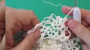 КВАДРАТНАЯ САЛФЕТКА С СЕРДЕЧКАМИ. ЧАСТЬ 7