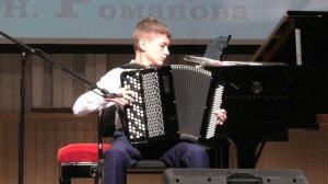 КОРЕШКОВ Илья (баян) г.Белоярский  Обр. "Ваталинка" обр.Бызова