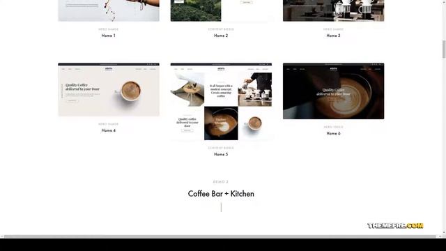Amaya - Coffee Shop WordPress Theme bakery menu Easy Create Website