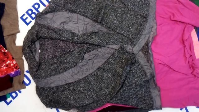 Мешок № 19105 .Тонкие свитера EU. Арт 2088. вес 22,8кг. Кол-во 100шт смотреть онлайн