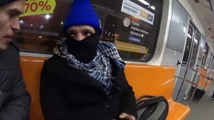Ворвались в метро с СУПЕР СУСОМ