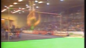 Прыжки в высоту.
Карло Тренхардт, 2.42 Мировой рекорд  в помещениях (1988)