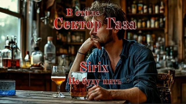В стиле Сектор Газа - Не буду пить (Ai Cover Sirix)