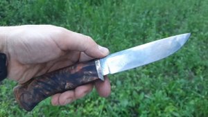 нож из х12мф .Полировка.