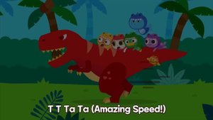 T-Rex song | Tyrannosaurus song | Dinosaur | Nursery Rhymes for toddlers | Kids Song | NINIkids