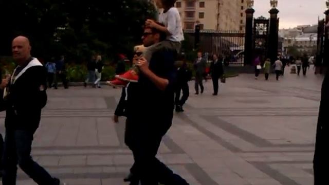 Хью Джекман на Манежной площади в Москве 8 сентября 2011 смотреть онлайн