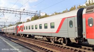 20.08.2023. (Пока 'кирпич' и уже не 'кирпич'). 'ЭП1-091' и 'ЭП1-208' с ПДС №516Г, 'Ижевск - Анапа'.