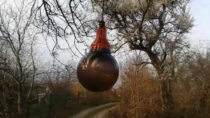 ‼️ Недорогой и о-О-очень Красивый подвесной уличный светильник (своими руками).